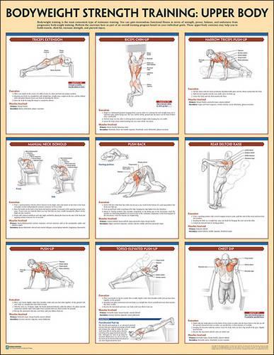Bodyweight Strength Training Poster