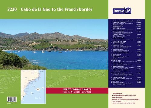 Imray Chart Atlas 3220: Cabo de la Nao to the French border Chart Atlas(3220 2000 Series)