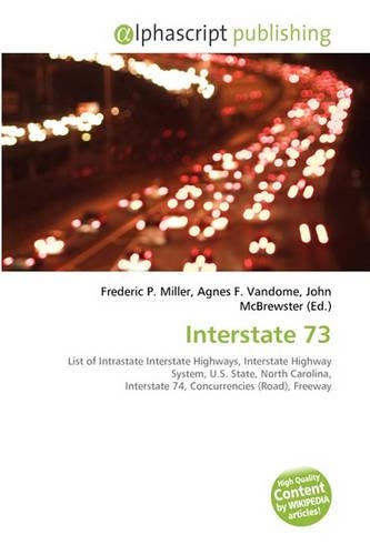 Interstate 73: (English)