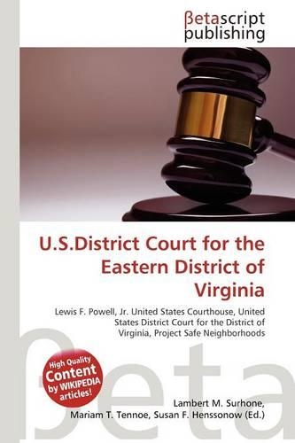 U.S.District Court for the Eastern District of Virginia: (English)