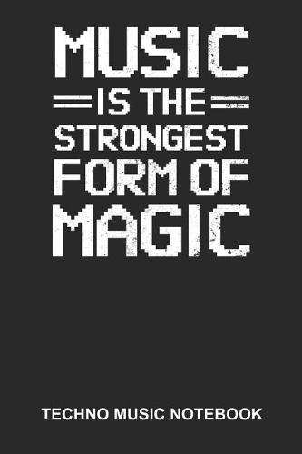 Techno Music Notebook