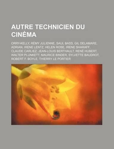 Autre Technicien Du Cinema