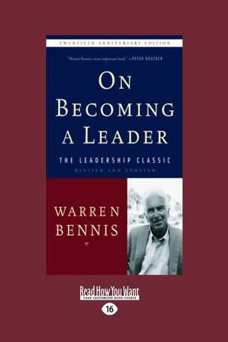 On Becoming a Leader