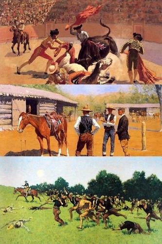 Fredric Remington Cowboys and Indians Art Journal 4