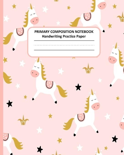 PRIMARY COMPOSITION NOTEBOOK Handwriting Practice Paper