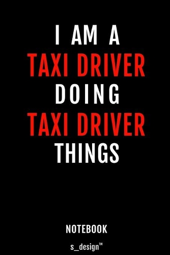 Notebook for Taxi Drivers / Taxi Driver