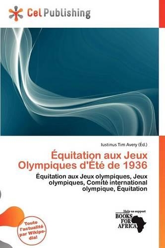 Quitation Aux Jeux Olympiques D' T de 1936