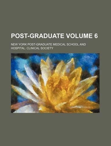 Post-Graduate Volume 6: (English)