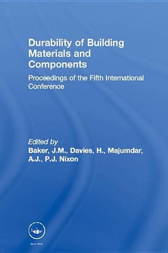 Durability of Building Materials and Components