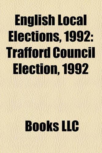 English Local Elections, 1992