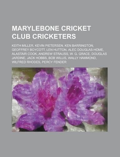 Marylebone Cricket Club Cricketers