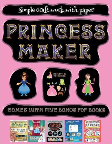 Simple craft work with paper (Princess Maker - Cut and Paste)