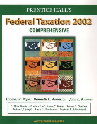 Prentice Hall's Federal Taxation 2002