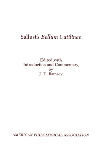 Sallust's Bellum Catilinae: (No. 9 American Philological Association Textbook Series)