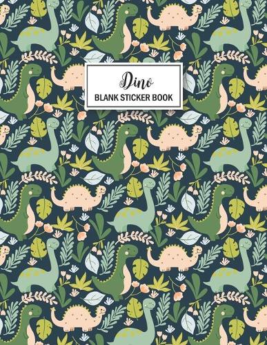 Dino Blank Sticker Book