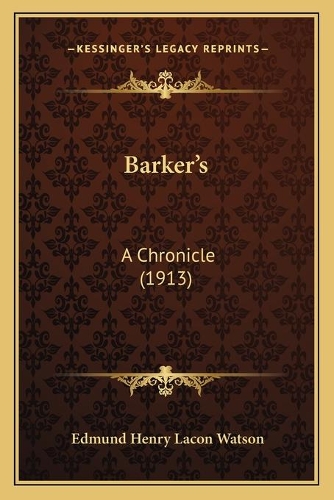 Barker's