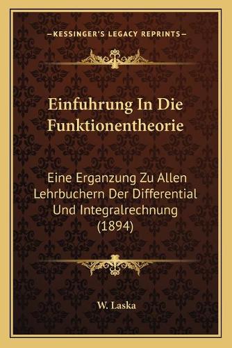 Einfuhrung In Die Funktionentheorie