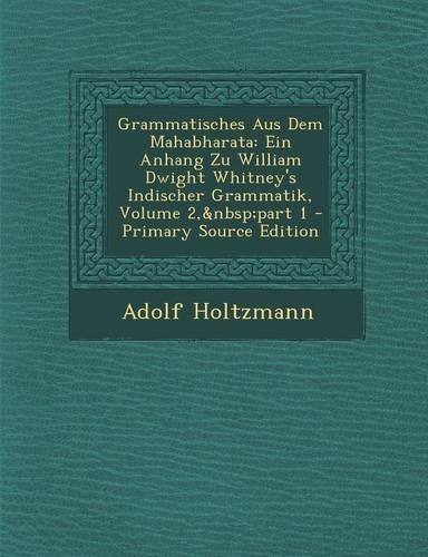 Grammatisches Aus Dem Mahabharata