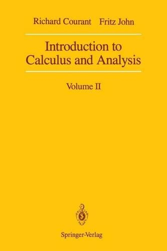 Introduction to Calculus and Analysis: Volume II