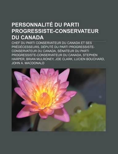Personnalite Du Parti Progressiste-Conservateur Du Canada