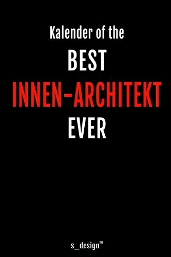 Kalender für Innen-Architekten / Innen-Architekt / Innen-Architektin