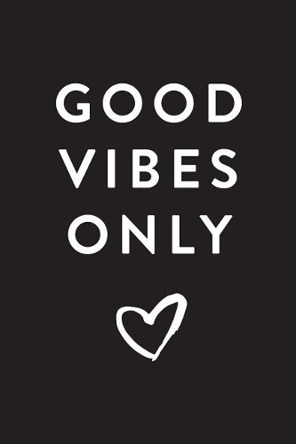 Good Vibes Only: Daily Monthly & Weekly Academic Student Planner - 2018-2019: Black Heart, August 2018 - July 2019, 6" x 9"(Academic Student Planner with Monthly, Daily, Weekly View fo)