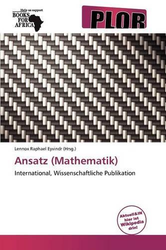 Ansatz (Mathematik)