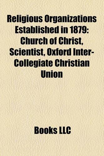 Religious Organizations Established in 1879