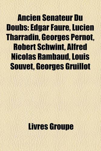 Ancien Snateur Du Doubs