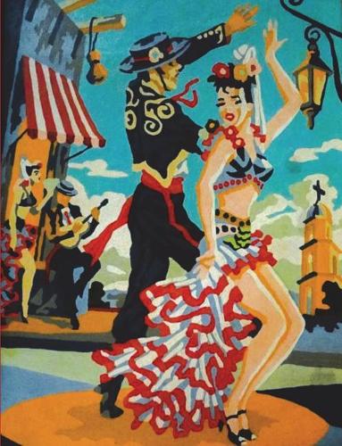 Composition Book Journal: : Vintage Paint-By-Number Pbn Mid Century Motif Mexico Cover, College Ruled Paper, 150 Blank Lined Sheets, 9-3/4 X 7-1/2.