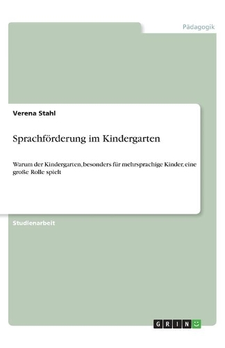 Sprachförderung im Kindergarten