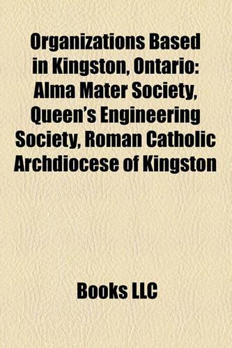 Organizations Based in Kingston, Ontario