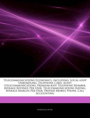 Articles on Telecommunications Economics, Including