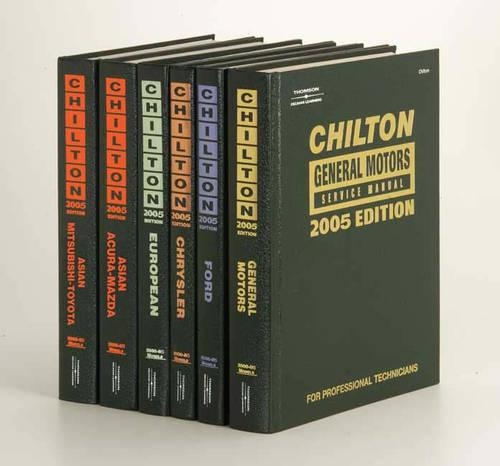 Chilton 2005 Service Manuals Set (6 Manuals)