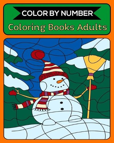 Color By Number Coloring Books Adults
