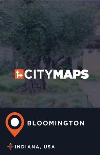 City Maps Bloomington Indiana, USA