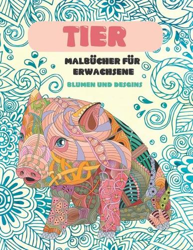 Malbücher für Erwachsene - Blumen und Desgins - Tier