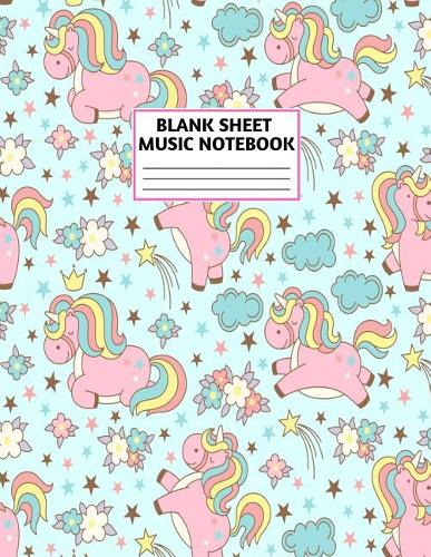 Blank Sheet Music Notebook