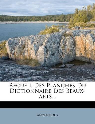 Recueil Des Planches Du Dictionnaire Des Beaux-arts...