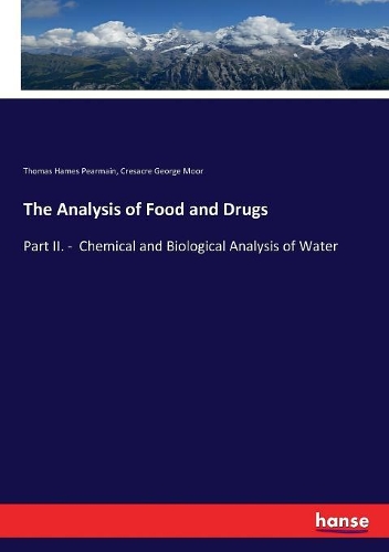 The Analysis of Food and Drugs