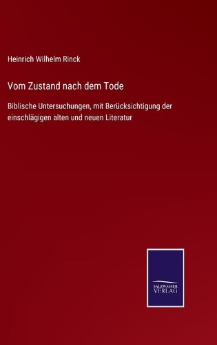 Vom Zustand nach dem Tode