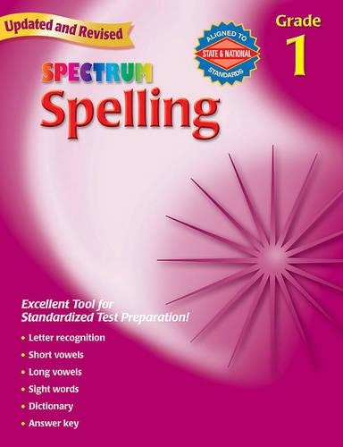 Spelling, Grade 1: (Spectrum)