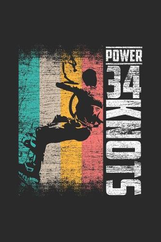 34 Power Knots: Kitesurfing Notebook, Dotted Bullet (6 x 9 - 120 pages) Sports And Recreations Themed Notebook for Daily Journal, Diary, and Gift