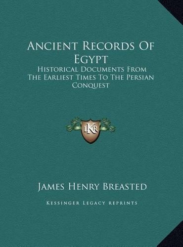 Ancient Records of Egypt