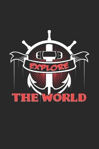 Explore the world: 6x9 Pirate - grid - squared paper - notebook - notes