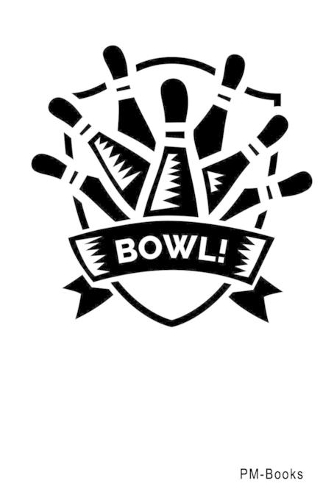 Bowl: Liniertes A5 Notizbuch oder Heft für Schüler, Studenten und Erwachsene(12 Logos Und Designs)
