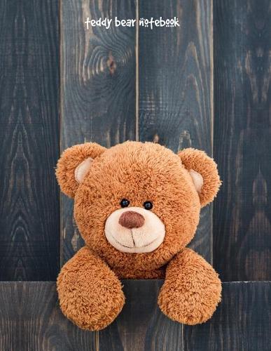 Teddy Bear Notebook: 8.5 x 11 inch, college ruled composition book, composition book for kids, 150 pages