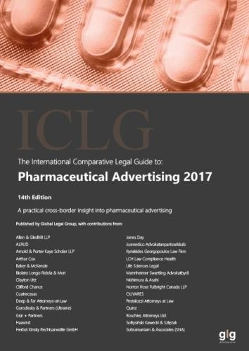 The International Comparative Legal Guide to: Pharmaceutical Advertising