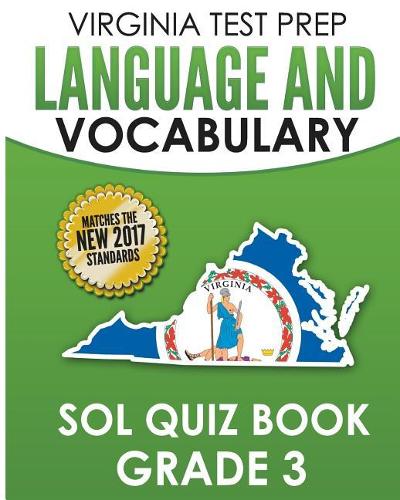 Virginia Test Prep Language & Vocabulary Sol Quiz Book Grade 3