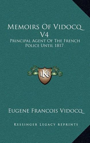 Memoirs of Vidocq V4